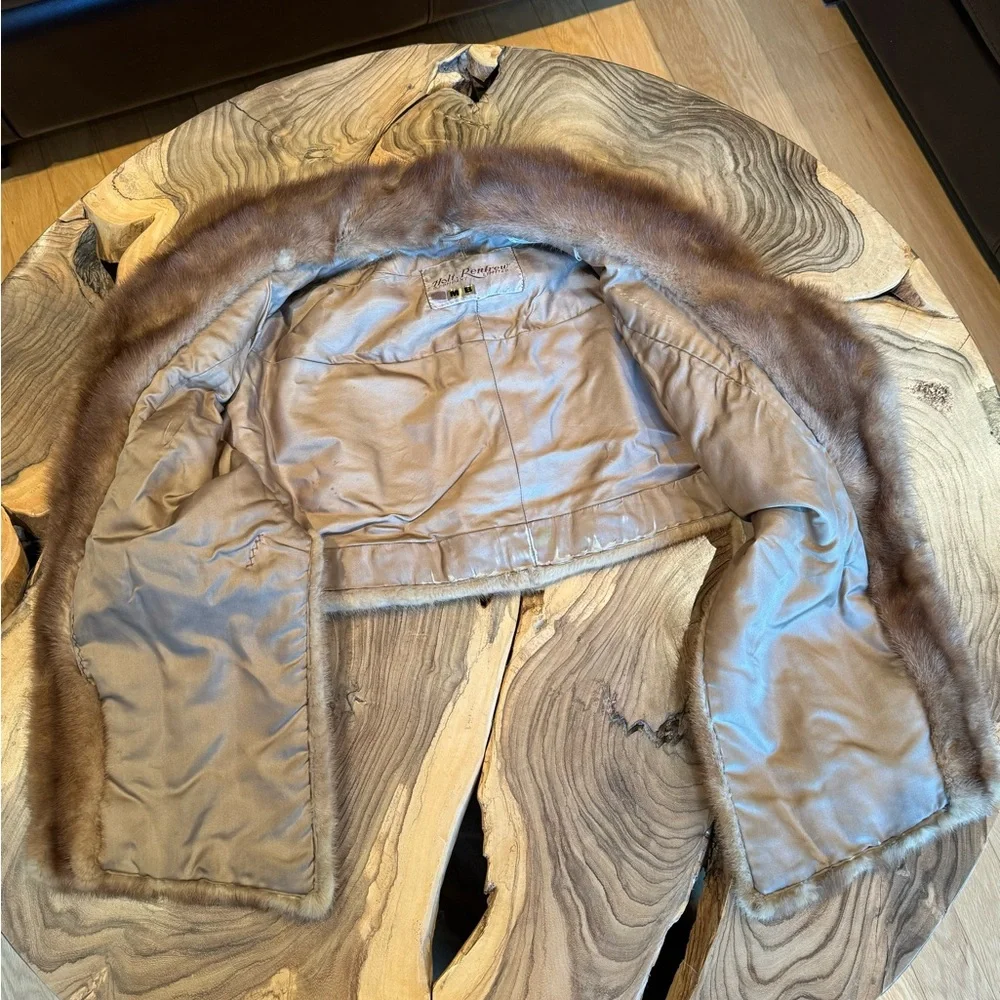 VINTAGE Holt Renfrew Fur Stole - Picture 3 of 9
